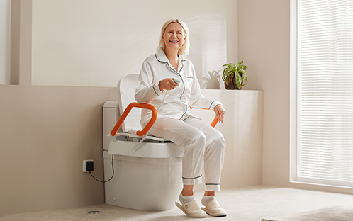 The VOCIC AX12: The electric toilet lift that’s changing the game for everybody with a mobility challenge