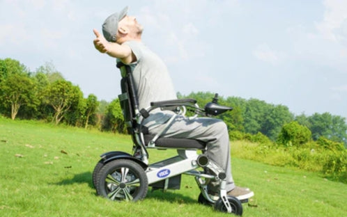 VOCIC V53 Lightweight Foldable Power Wheelchair