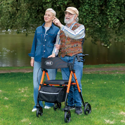 How to fold and store your folding walker with ease
