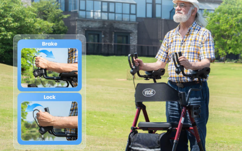 VOCIC Z22 Upright Rollator