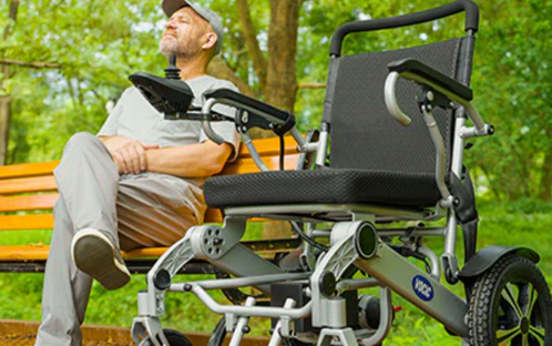 VOCIC V53 Lightweight Foldable Power Wheelchair