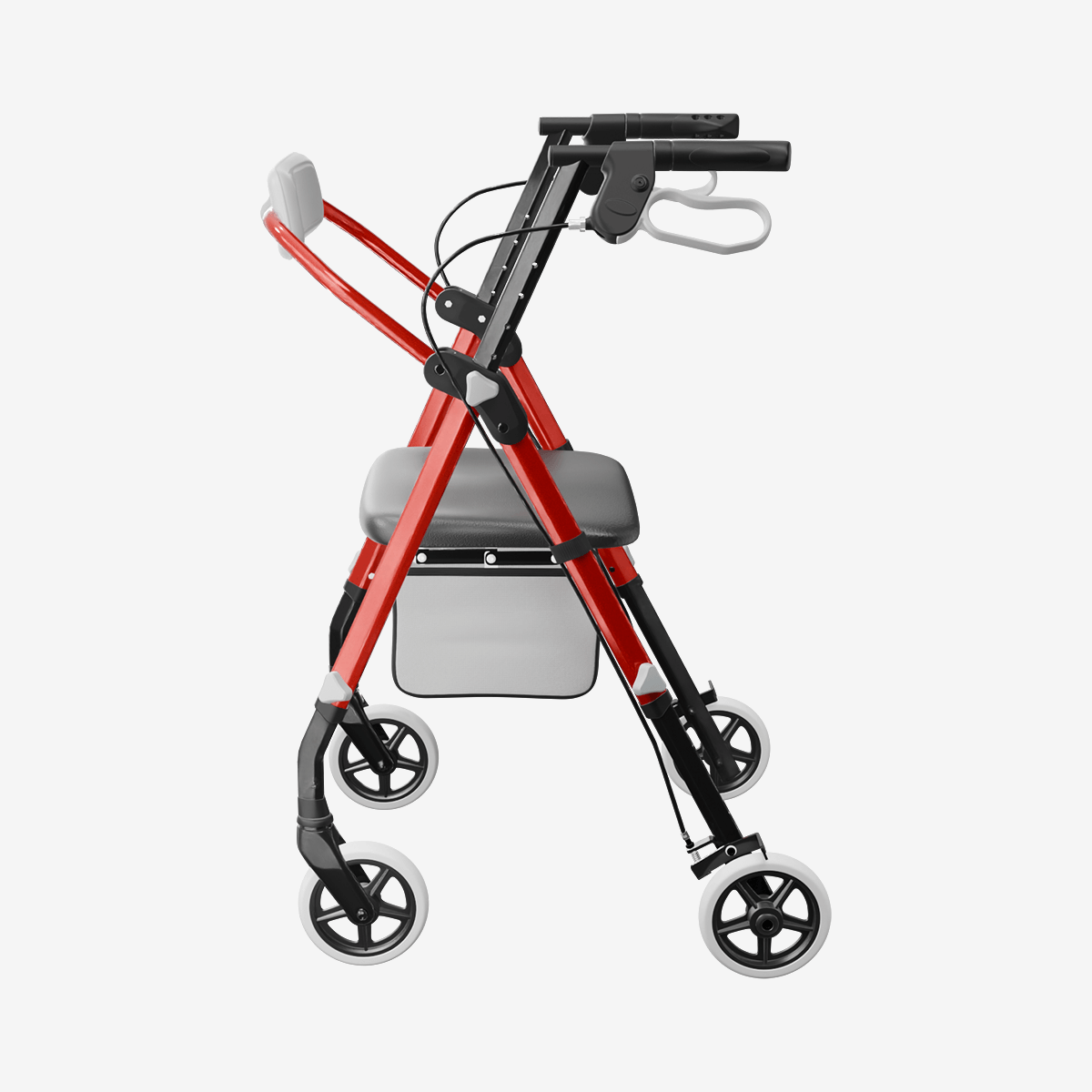 VOCIC Z12 Lightweight Foldable Rollator Walker