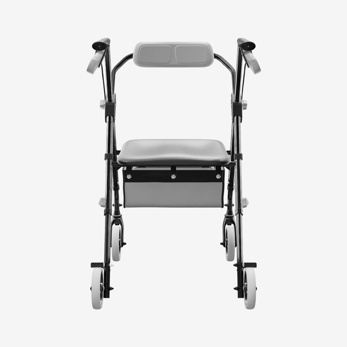 VOCIC Z12 Lightweight Foldable Rollator Walker