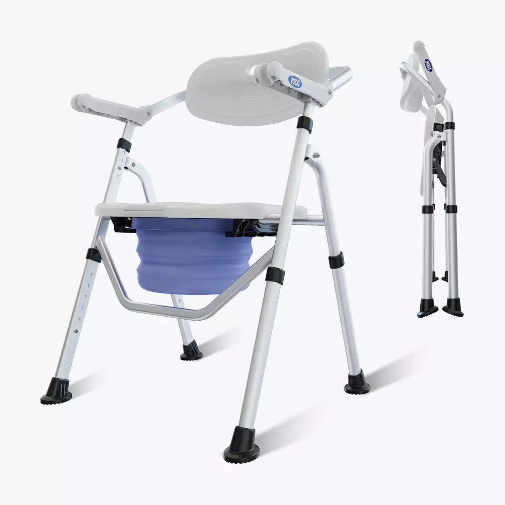 VOCIC Heavy Duty Folding Shower Chair