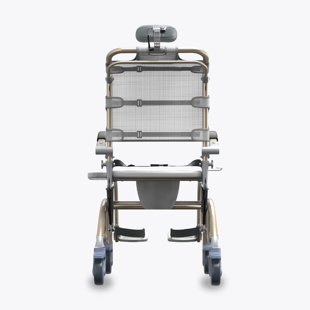 VOCIC Reclining Shower Chair with Wheels
