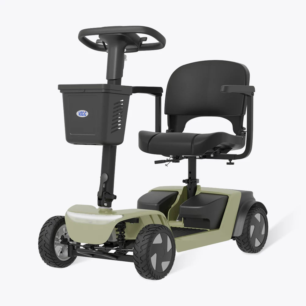 VOCIC D52 GlideTech Foldable Mobility Scooter