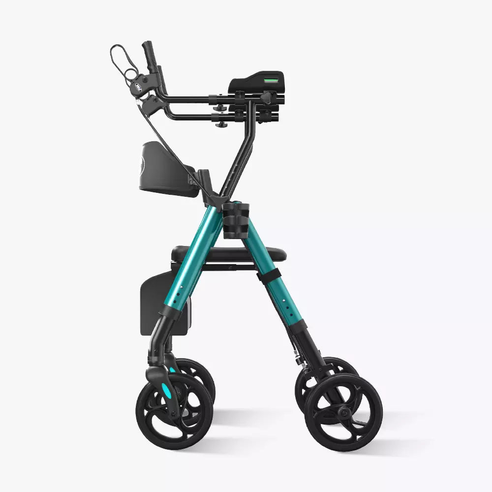 VOCIC Z22 Upright Rollator with Adjustable Armrests