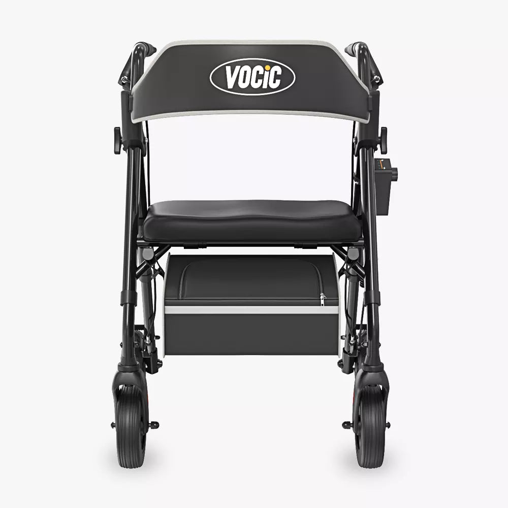 VOCIC Z63 Rollator with Adjustable Resistance - Speed Control Walker