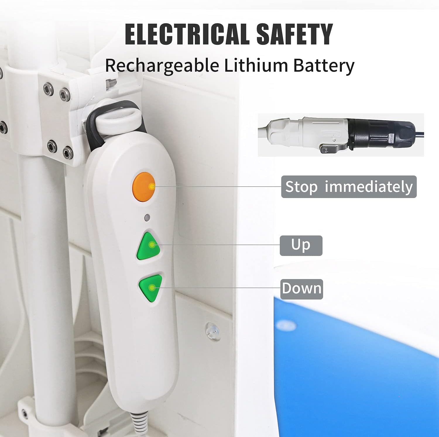 Spare MAIDeSITe Electric Bath/Chair Lift Handheld Controller