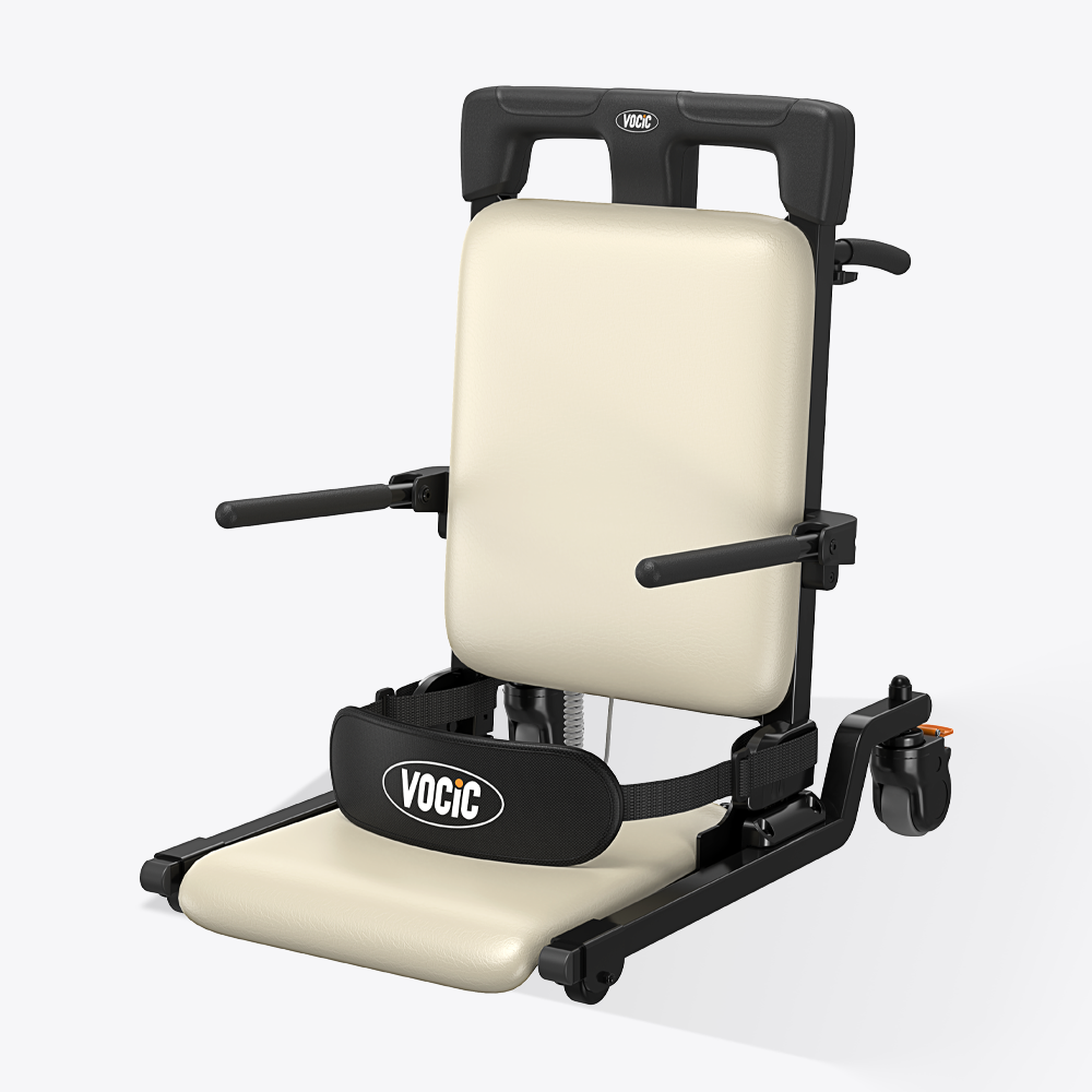 VOCIC AX35 PRO Electric Transfer Chair Lift with Premium Upholstered Seat