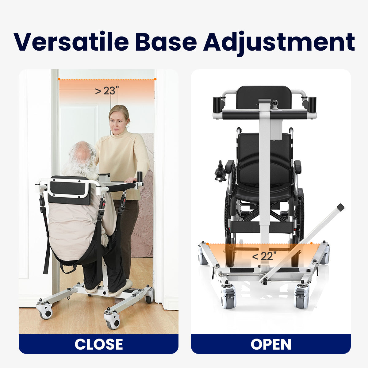 VOCIC AY06 Electric Transfer Lift - Lift Assist Devices for Home, Nursing Home, Car