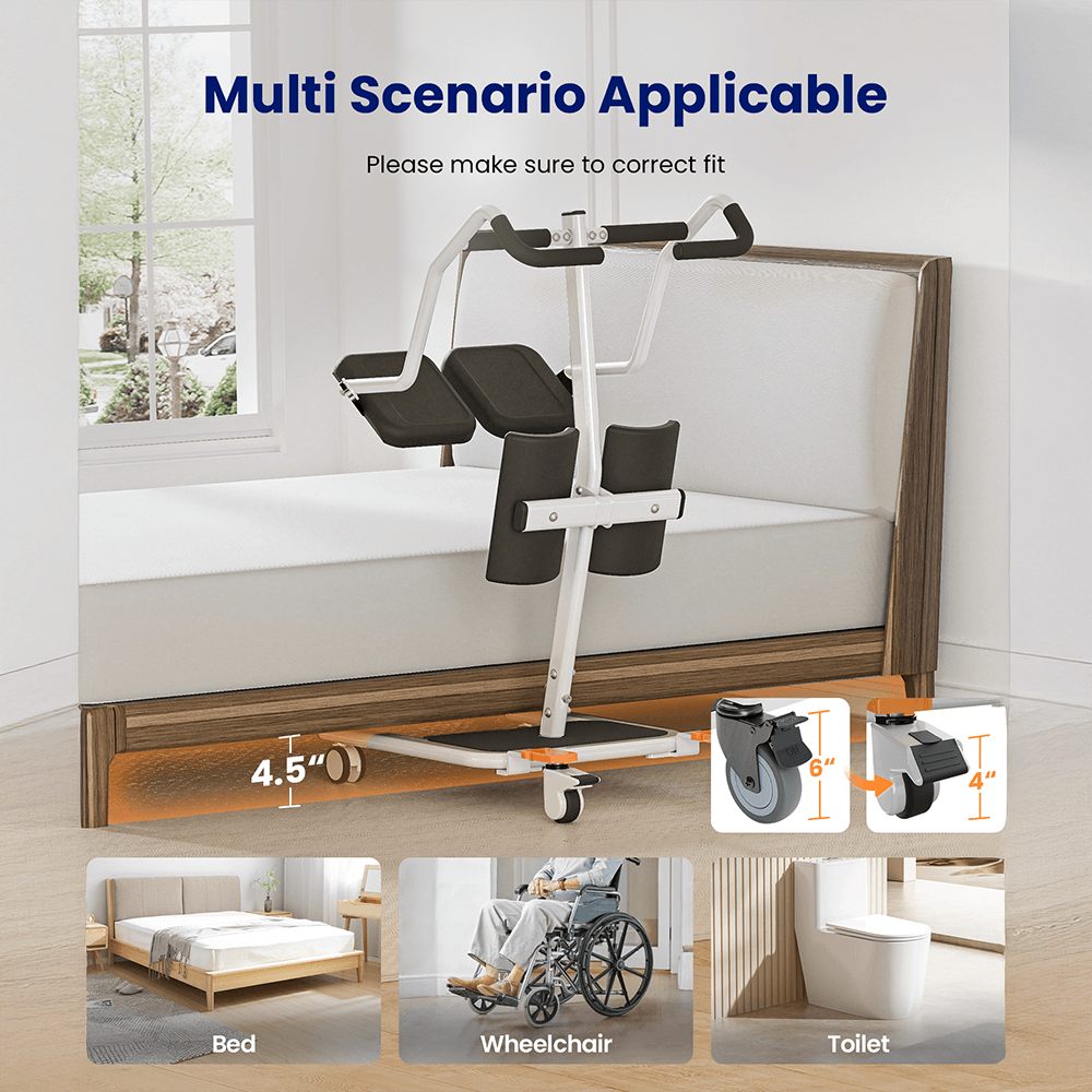 VOCIC AY13 Sit to Stand Assist Lift with Split Seat