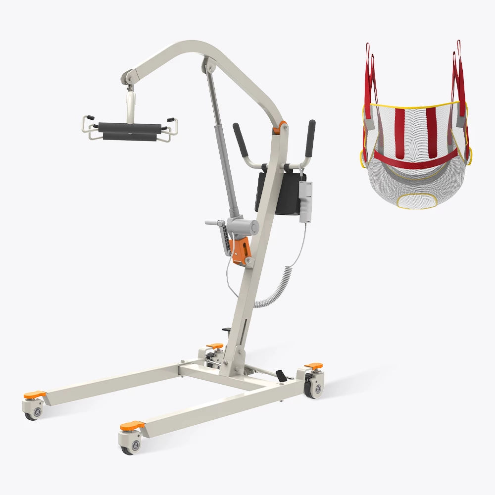 VOCIC AY05 Electric Patient Lift for Home, Floor-to-Bed Transfer Aid