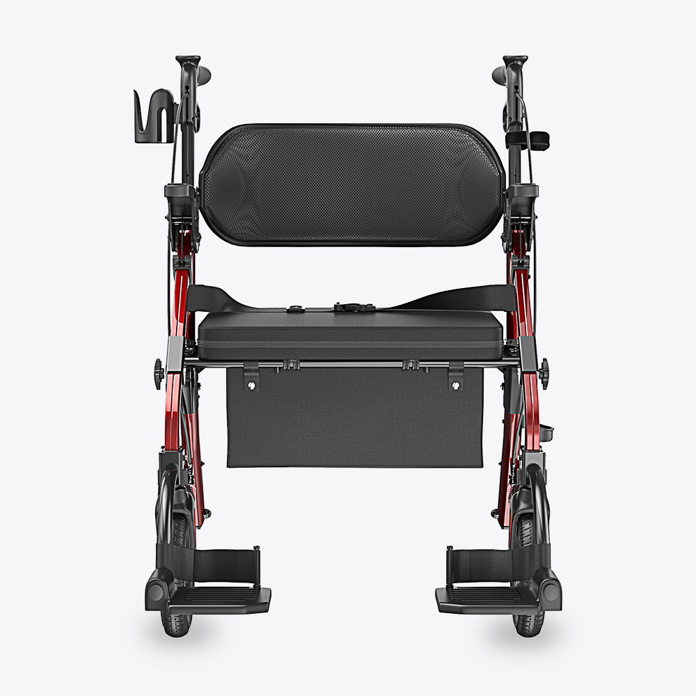 VOCIC Z59 2 in 1 Heavy Duty Walker Wheelchair Combo