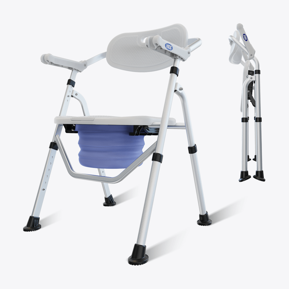 VOCIC Heavy Duty Folding Shower Chair