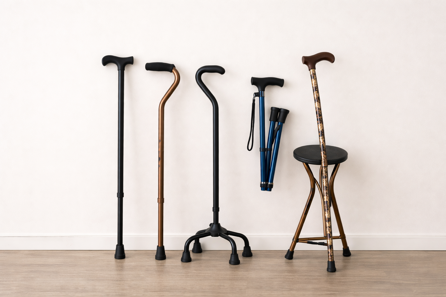 different kinds of canes