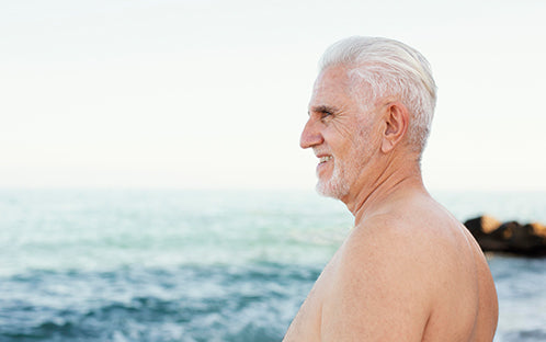 senior bathing