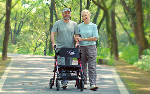 Walk Your Way To Better Health: How Seated Walkers And Travel Mobility Scooters Help Seniors Stay Active