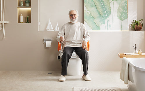How to install a toilet seat lift for elderly people - without losing your mind