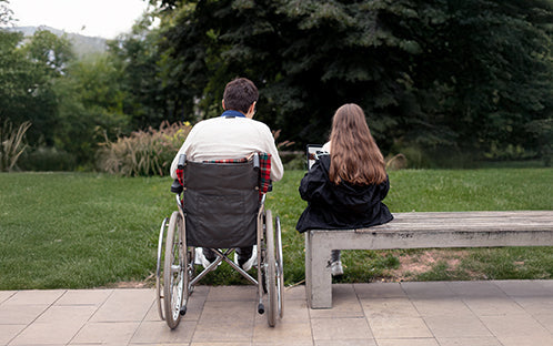 Can you turn a rollator into a wheelchair?
