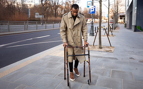 A Day of Strength and Independence with the Z51 Rollator Walker