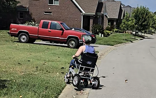 Brandie's, a disabled Veteran mom with EDS, is crossing the gap with V62