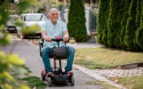 Cycling scooters for the elderly