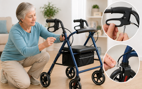 How to Tighten Rollator Brakes