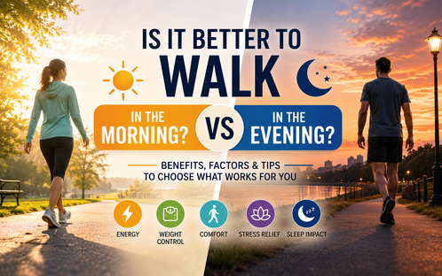 Walk in the Morning or Evening