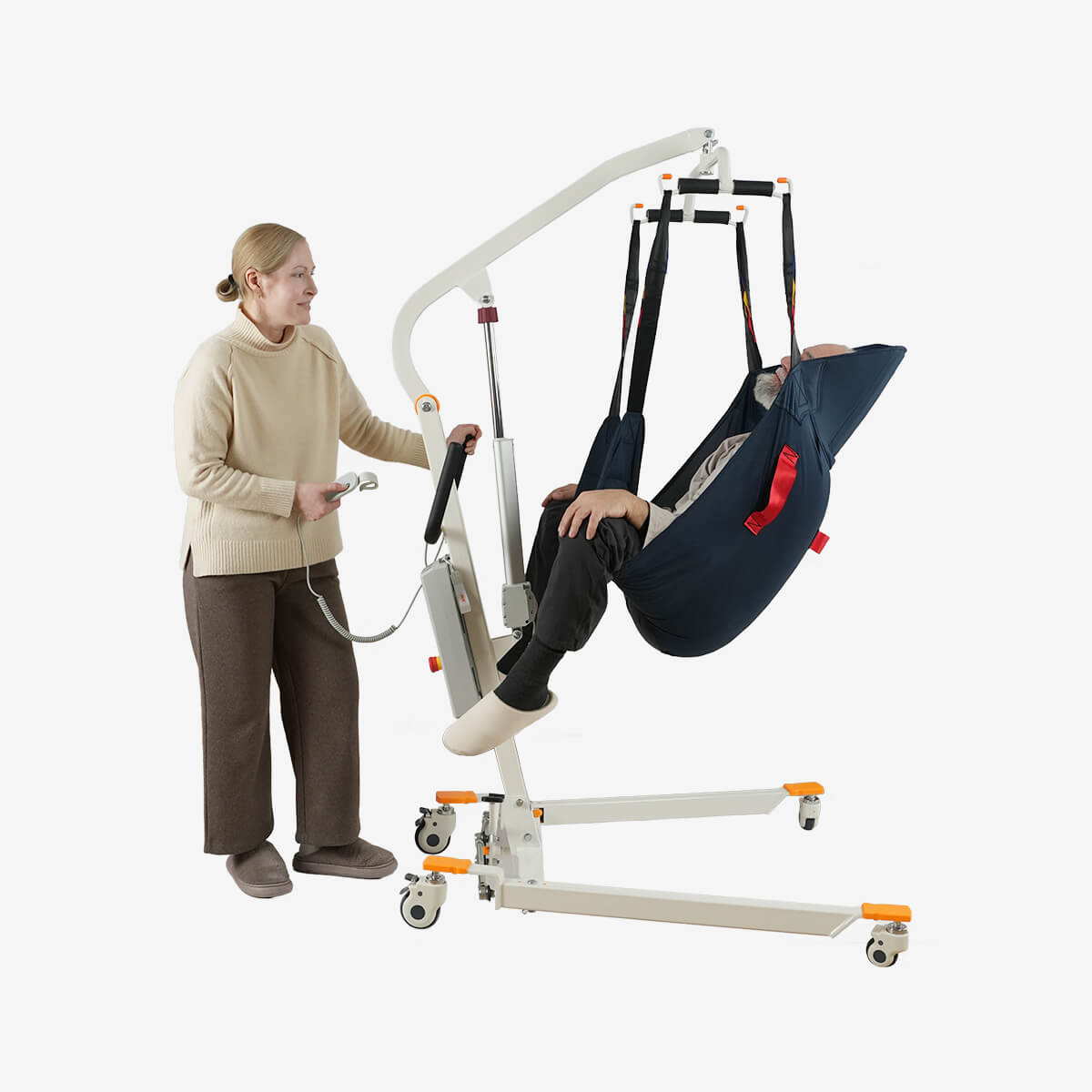 Used VOCIC AY02 Electric Transfer Hoyer Lift For Home Use