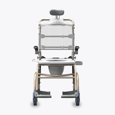VOCIC Reclining Shower Chair with Wheels