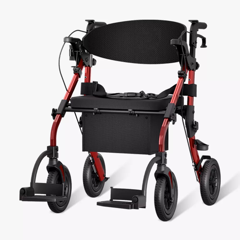 VOCIC Z59 2 in 1 Heavy Duty Walker Wheelchair Combo