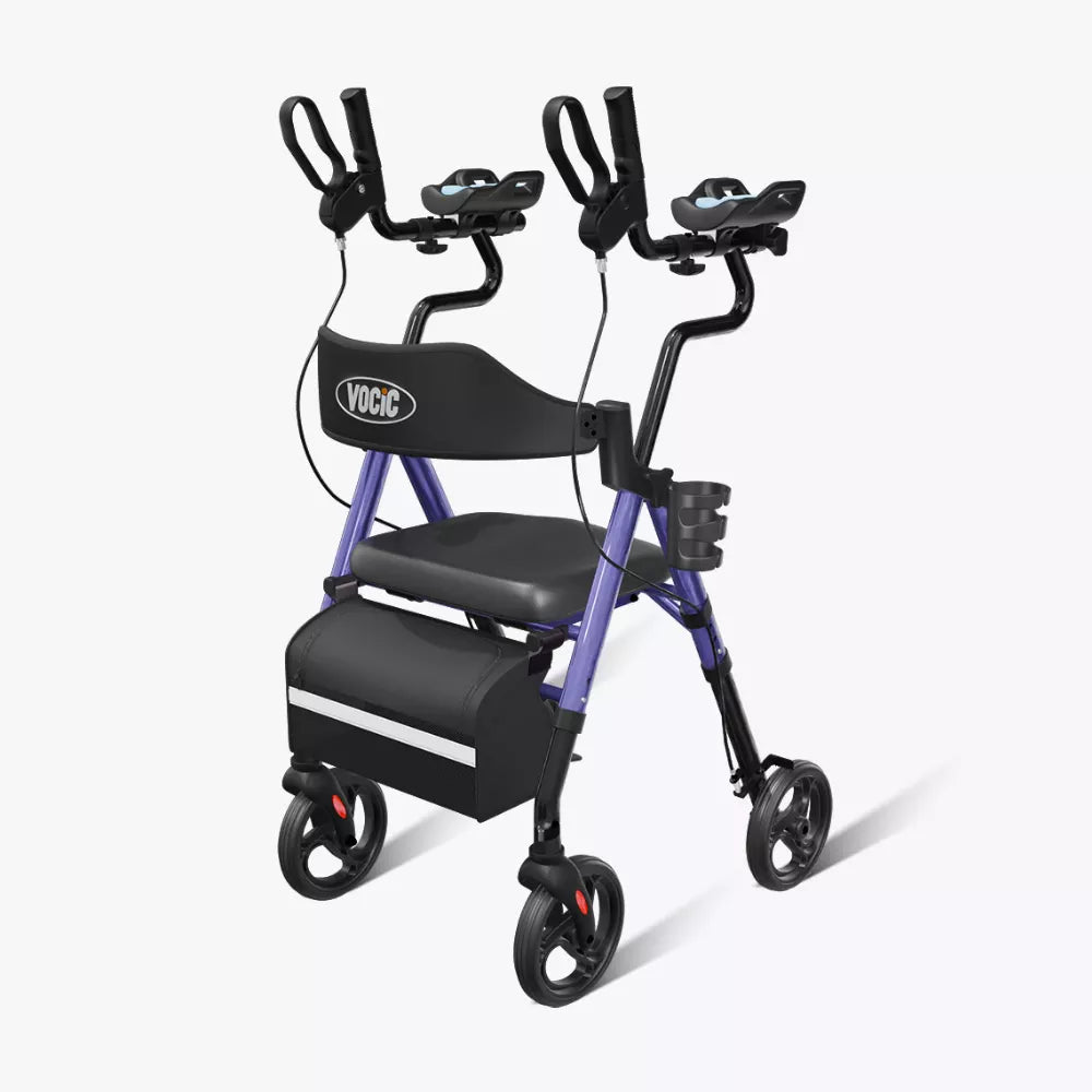 VOCIC Z22 Upright Walker with Adjustable Armrests