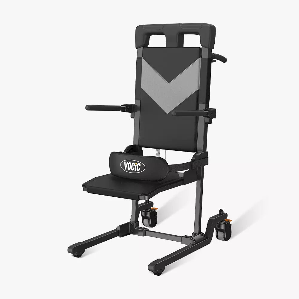 VOCIC AX35 Electric Transfer Chair Lift with 4 Wheels