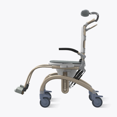 VOCIC Reclining Shower Chair with Wheels