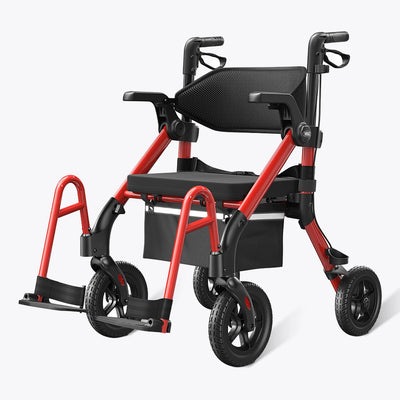 VOCIC Z55 Versatile 2-in-1 Rollator Walker
