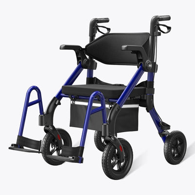 VOCIC Z55 Versatile 2-in-1 Rollator Walker