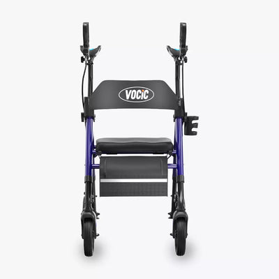 VOCIC Z22 Upright Rollator with Adjustable Armrests