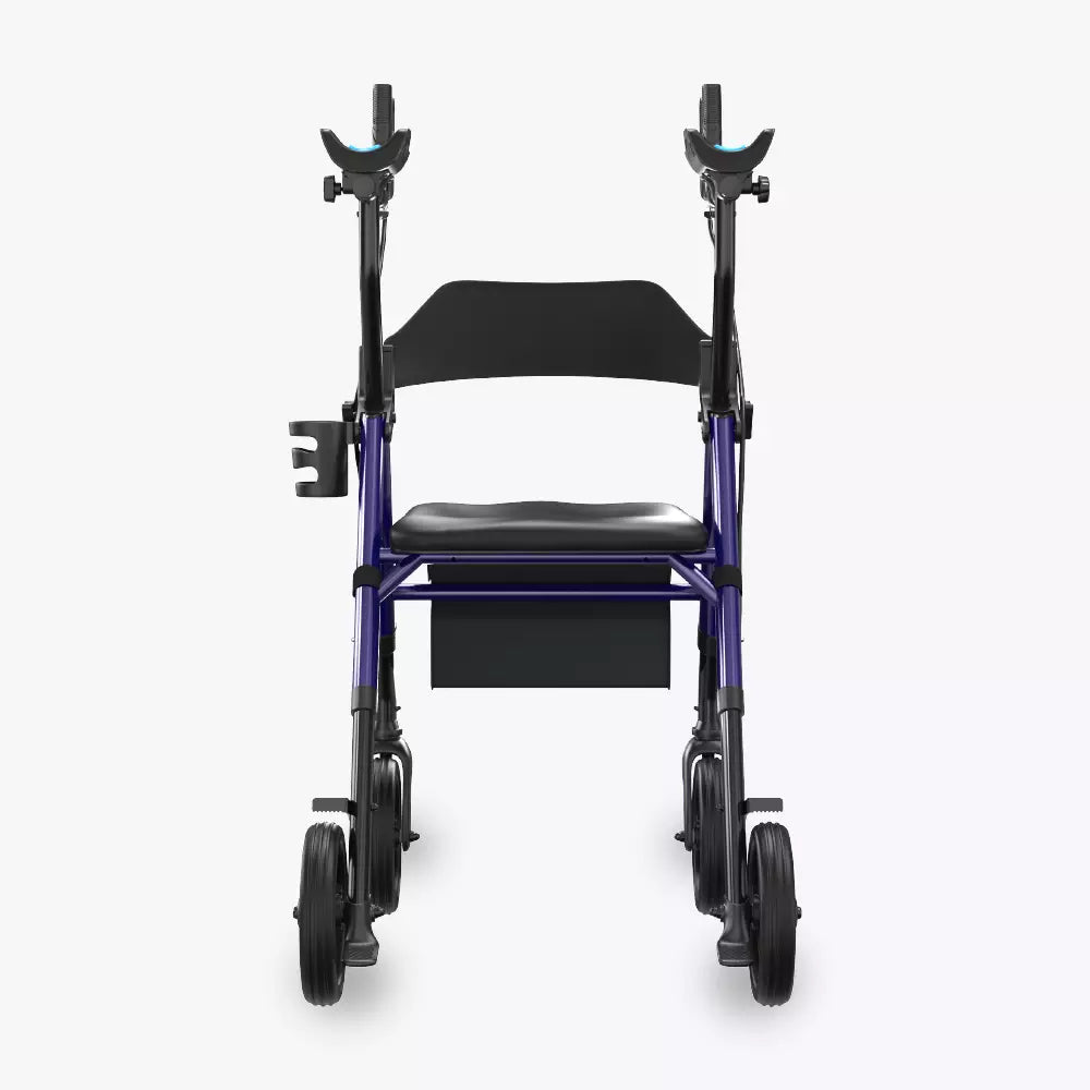 VOCIC Z22 Upright Rollator with Adjustable Armrests