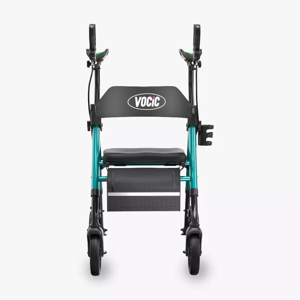 VOCIC Z22 Upright Rollator with Adjustable Armrests