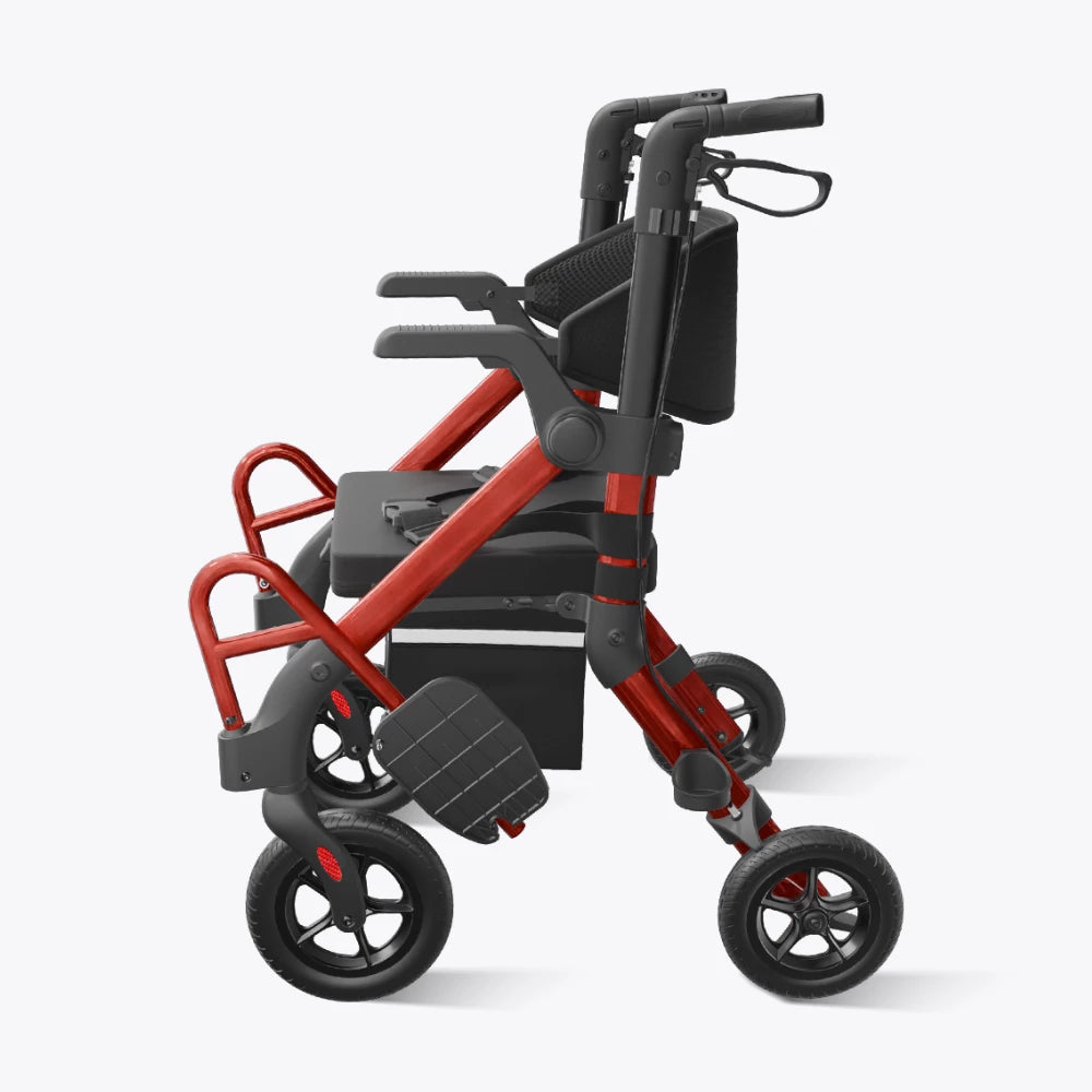 VOCIC Z55 Versatile 2-in-1 Rollator Walker
