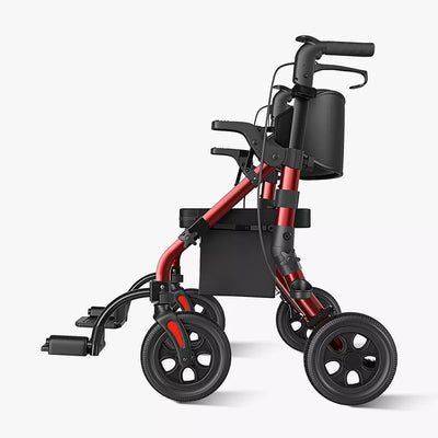 VOCIC Z59 2 in 1 Heavy Duty Walker Wheelchair Combo