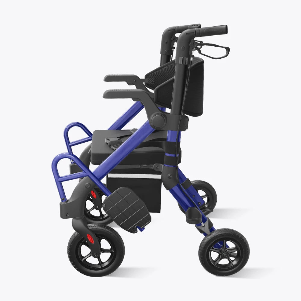 VOCIC Z55 Versatile 2-in-1 Rollator Walker