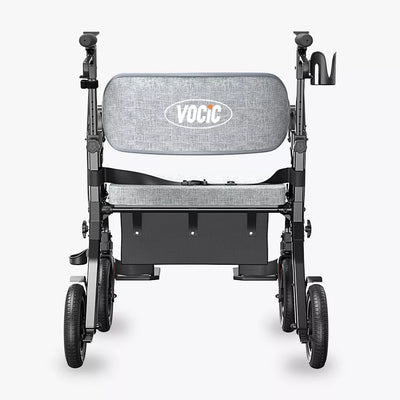 VOCIC Z59 2 in 1 Heavy Duty Walker Wheelchair Combo