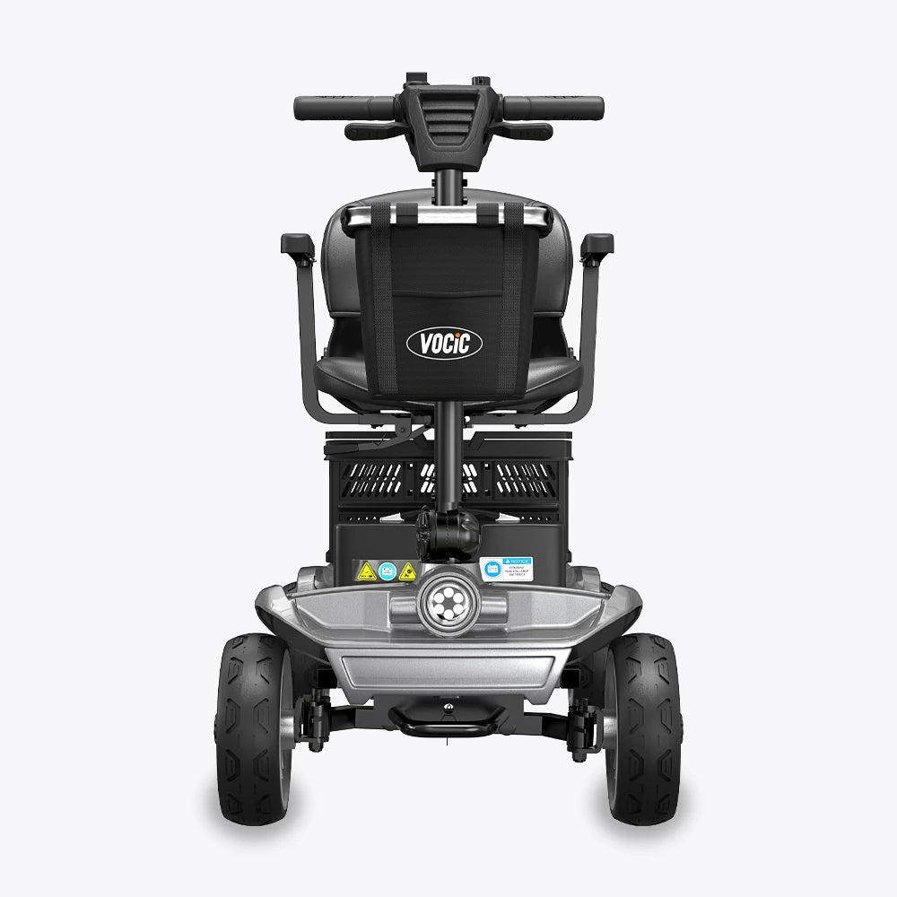 VOCIC D35 Folding Electric Mobility Scooter with Shopping Cart