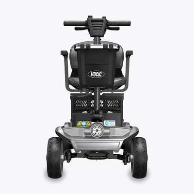 VOCIC D35 Folding Electric Mobility Scooter with Shopping Cart