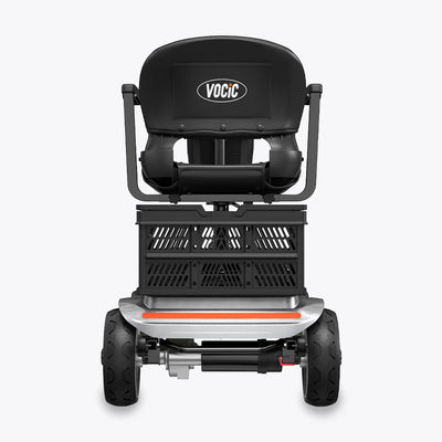 VOCIC D35 Folding Electric Mobility Scooter with Shopping Cart