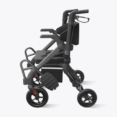 VOCIC Z55 Versatile 2-in-1 Rollator Walker