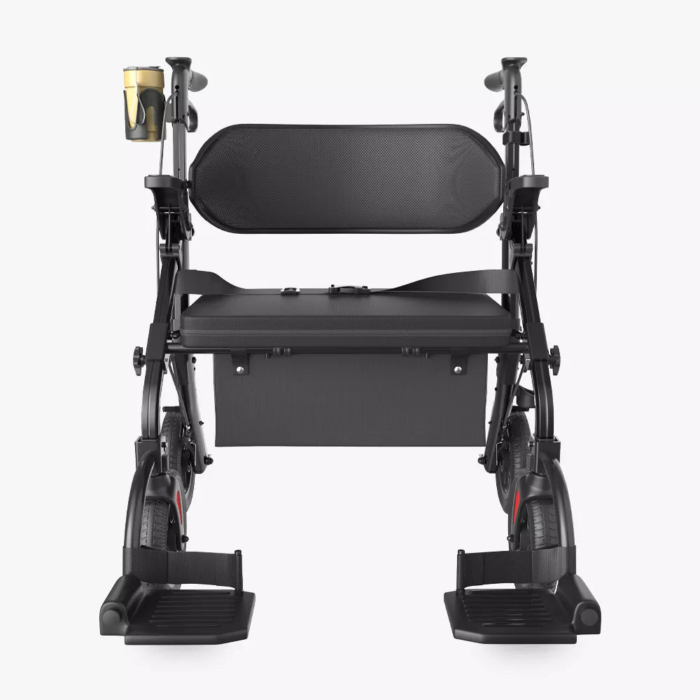 VOCIC Z59 2 in 1 Heavy Duty Walker Wheelchair Combo