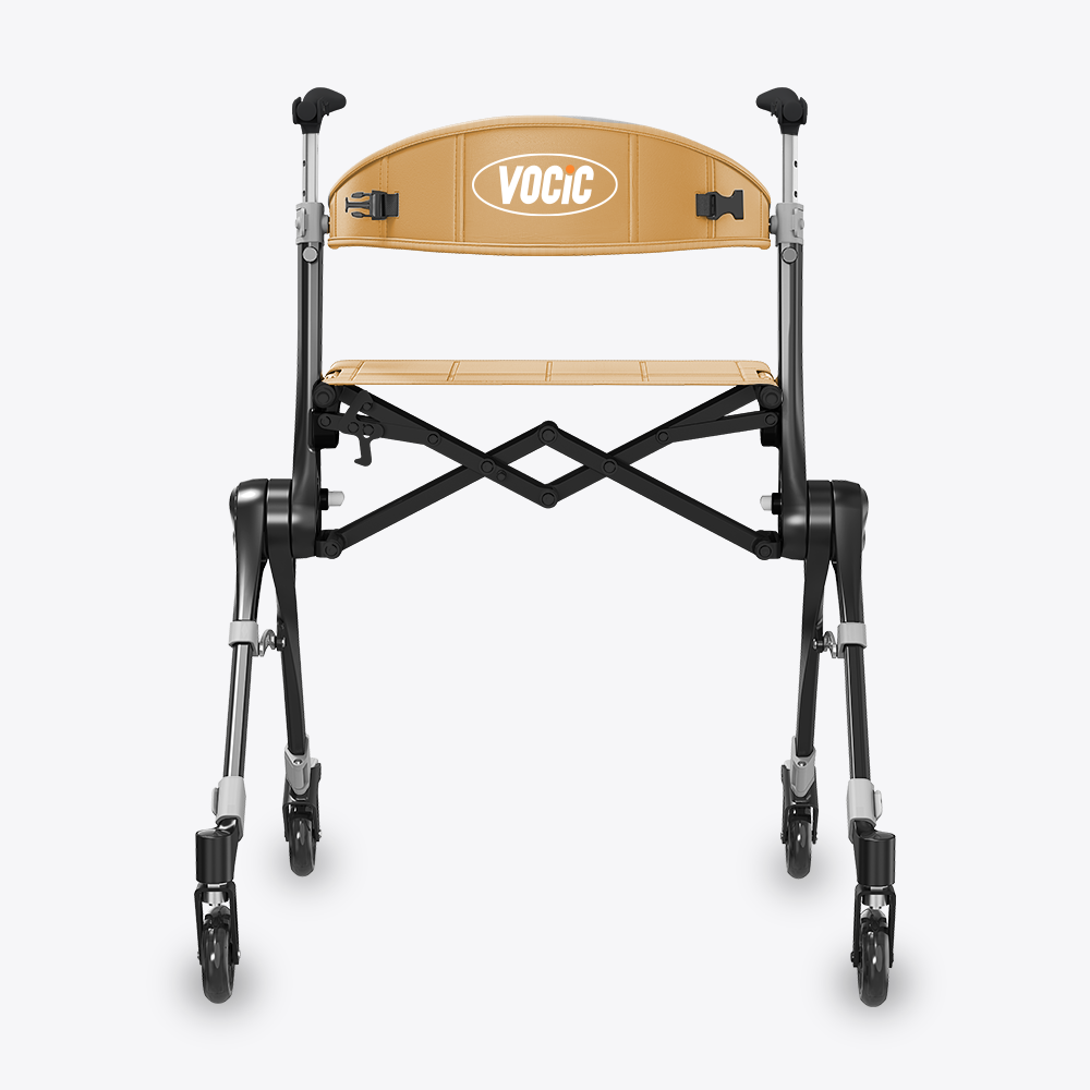 VOCIC Z35 PackGo Foldable Lightweight Rollator Walker